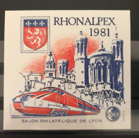 Timbre France Bloc Souvenir CNEP - Salon Philatélique De Lyon 1981 - Yvert & Tellier N° 2 Neuf ** - CNEP