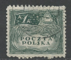 Pologne - Poland - Polen 1919 Y&T N°191 - Michel N°84 (o) - 1k Symbole De L'agriculture - Usados
