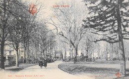 CPA. [75] > TOUT PARIS > N° 604 - Square Tenon - (XIXe Arrt.) - 1905 - Coll. F. Fleury - TBE - Distrito: 20