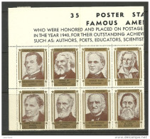 USA Poster Stamps Ca 1940 - Erinnofilia