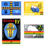 262281 MNH GHANA 1959 2 ANIVERSARIO DE LA INDEPENDENCIA - Ghana (1957-...)
