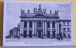 (ROM3) ROMA - ANIMATA / BASILICA DI S. GIOVANNI IN LATERANO - VIAGGIATA 1919 - Kirchen