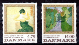 Dinamarca Serie Nº Yvert 1019/20 ** PINTURA (PICTURE) - Unused Stamps
