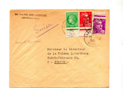 Lettre Cachet Sars Sur Ceres Gandon - Manual Postmarks