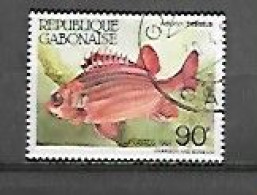 TIMBRE OBLITERE DU GABON DE  1987 N° MICHEL 979 - Gabon