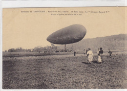 Environs De Compiègne - Aéro-Club De La Motte - 18 Avril 1910 - Le "Clément-Bayard" Avant D'opérer Ses Essais De 2e Vol - Airships