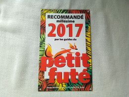 Plaque émaillée Petit Futé 2017 Série Limitée Fabriquer En France A La Main ( Bazarcollect28 ) - Blechschilder (ab 1960)