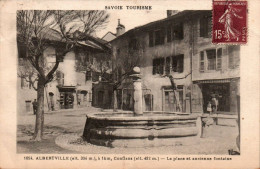 N°3137 W -cpa Conflans -la Place Et Ancienne Fontaine- - Other & Unclassified