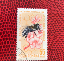 ROUMANIE 1965 1v Used Insecto Abeja Insect Bee Insekt Biene Inseto Abelha Insetto Ape Rumänien Romania - Abeilles