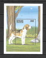 Central African 1999 Animals - Dogs MS MNH - Central African Republic