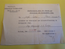 NSDAP KOLMAR 1942 Vêtements - Unclassified