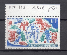 NIGER  PA   N° 113    NEUF SANS CHARNIERE  COTE 2.00€    JOUET FOIRE - Níger (1960-...)