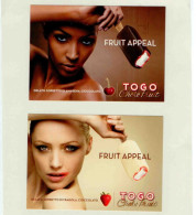 (33) Promocard 9382,9383,Togo Gelati, Cibo, Alimentazione - Advertising