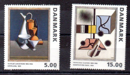 Dinamarca Serie Nº Yvert 1071/72 ** PINTURA (PICTURE) - Unused Stamps