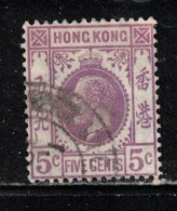 HONG KONG Scott # 134 Used - KGV - Oblitérés