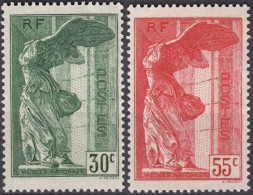 VICTOIRE De SAMOTHRACE YT N°354 & 355 NEUF** - Unused Stamps
