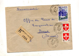 Lettre Recommandée Kaysersberg Sur Reunion Lille - Manual Postmarks