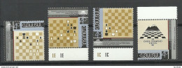 ARMENIEN Armenia 1996 Michel 293 - 296 MNH Chess Schach - Echecs