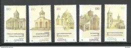 ARMENIEN Armenia 1997 Michel 302 - 306 MNH Kirchen Churches - Kirchen U. Kathedralen