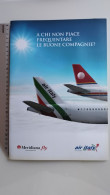 Dep125 Depliant Promotional Air Italy Meridiana Fly Compagnia Aerea Rotte Aeroporto Sardegna Boeing A320 B770 - Regalos