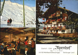 72501849 Muehlbach Hochkoenig Gasthof Cafe Alpenhof Skipiste Inneres Muehlbach A - Altri & Non Classificati