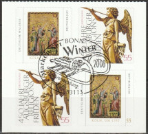 Deutschland 2008 Aus MH 76 Winter Mi-Nr. 2700 - 2701 4er Block O Gest. EST Bonn ( B 2906 ) - Used Stamps