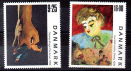 Dinamarca Serie Nº Yvert 1232/33 ** PINTURA (PICTURE) - Unused Stamps