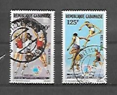 TIMBRE OBLITERE DU GABON DE  1984 N° MICHEL 904/05 - Gabon (1960-...)