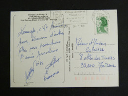 LES ARCS - VAR - FLAMME SUR LIBERTE GANDON - DRAGUIGNAN RUE GEORGES CISSON ET TOUR HORLOGE - Mechanical Postmarks (Advertisement)