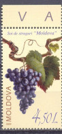 2009. Moldova, Grape, 1v, Mint/** - Moldawien (Moldau)