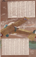MILITARIA(PATRIOTIQUE) CALENDRIER 1917(AVIATION) - Patriotiques