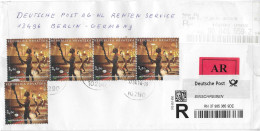 Postzegels > Europa > Kroatië >aangetekende Luchtpostbrief  Met 5 Postzegels  (17804) - Croatia