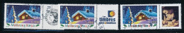 France 2002 - 3533A+Aa Trois Timbres Meilleurs Voeux Personnalisés - Oblitéré - Used Stamps