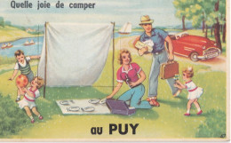 LE PUY En VELAY Carte A Systeme - Le Puy En Velay