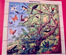 DOMINIQUE 20 Valeurs Neufs MNH ** YT 1011 / 1030 Perroquets Parrot Domenica  Ucello Oiseau Bird Pájaro Vogel - Parrots