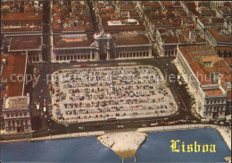72501504 Lisboa Praca Do Comercio Black Horse Square Aerial View Lisboa - Altri & Non Classificati