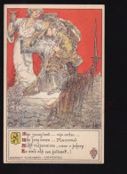 Fons Claerhoudt 1918 - Albrecht Rodenbach - Postkaart - Guerre 1914-18