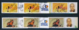 France 2004 - 3634A+Ab Et 3635A+Ab Six  Timbres Fille Et Garcon Personnalisés - Oblitéré - Used Stamps