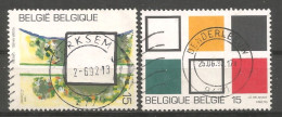 Belgie 1992 Kunst OCB 2452/2453  (0) - Oblitérés