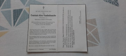 Constant Vandenbussche Geb. Heule 5/01/1879 - Getr. A. Vervaecke - Gest. Menen 9/09/1960 - Andachtsbilder