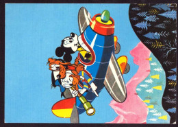 AK 212381 DISNEY - Mickey & Donald & Pluto - Autres & Non Classés