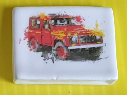 Fève Clamecy 2022 -  Pompiers Soldat Du Feu -  Camion  Véhicule Léger - Sapeur Pompier - Personen
