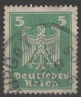 ALLEMAGNE REP DE WEIMAR N° 349 O Y&T 1924-1925 Nouvel Aigle Héraldique - Gebruikt