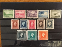 Netherland Indies 1945 Complete Set Mint SG 467-79 Sc 250-62 NVPH 304-16 - Nederlands-Indië