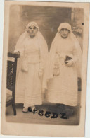 CPA PHOTO - 88 - VERVEZELLES - Jeunes Communiantes à Identifier - Vers 1910 - Autres & Non Classés