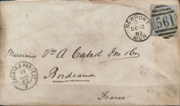 Cover England To France Ref23 - Lettres & Documents