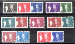 Groenlandia Series Nº Yvert 108/10 + 114/15 +122/23 + 129 +143/44 +167/68 +177/78 ** - Unused Stamps