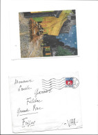 2 Cartes Postales écrites Par A.Dunoyer De Segonzac Dans Leur Enveloppe - Painters & Sculptors