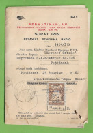 Indonesia -  Ásia  - Passeporte - Reisepass - Unclassified