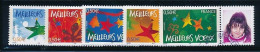 France 2004 - 3722Ab-3726Ab Série Timbres Personnalisés Avec Logo Photo Provenant Du Feuillet Meilleurs Voeux - Oblitéré - Used Stamps